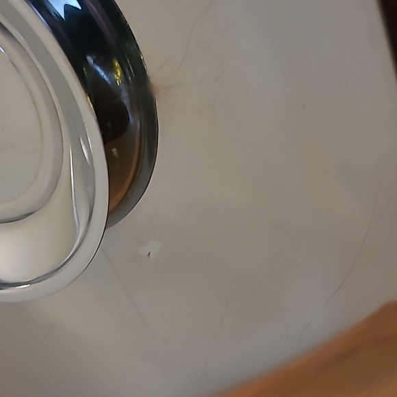 RIVIERIA Atomic MCM Two Tiered Chromeware Tidbit Petit Fours Serving Tray - Picture 15 of 16